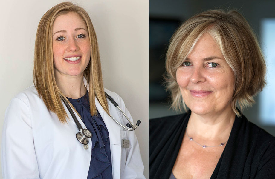 Dr Sarah Vosburgh and Dr Barbara Weiss