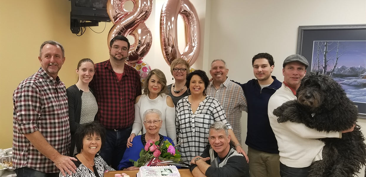 Margaret Maggiacomo's 80th Birthday Part at NHH
