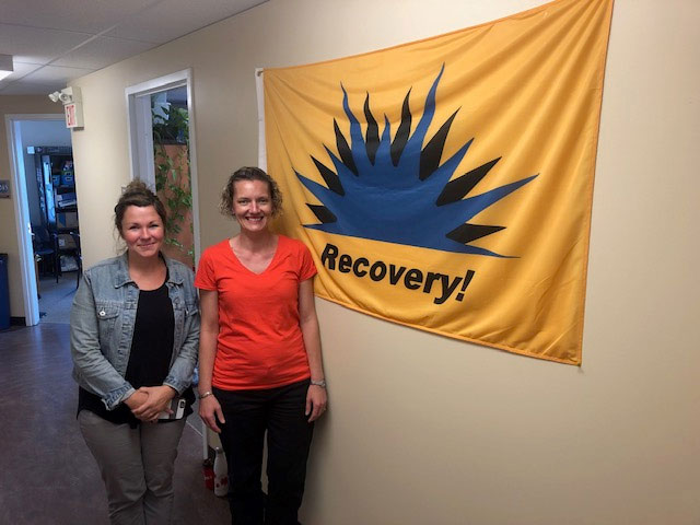 (L-R) Julia Smith (Assertive Community Treatment Team Lead) and Laurie Gallagher (Crisis Clinician) are two members of NHH’s Community Mental Health Services team working to support mental health clients in our region. Community Mental Health Services Team