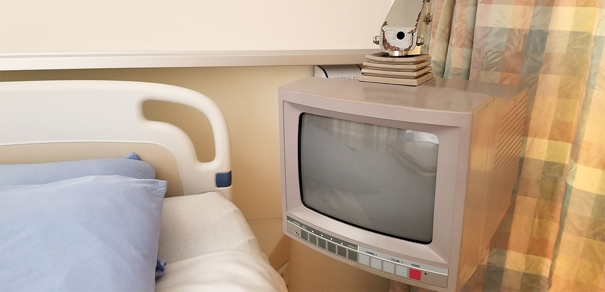 patient bedside tv